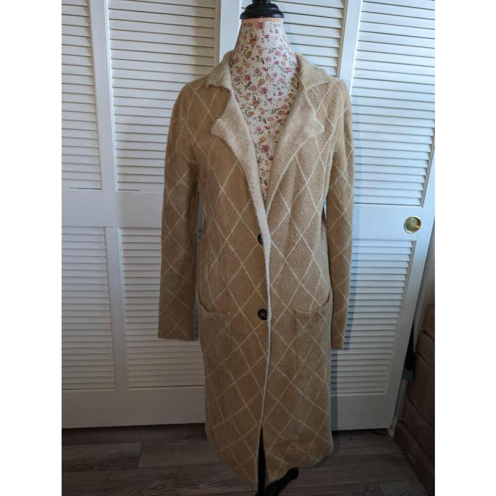 Lysse faux mink duster